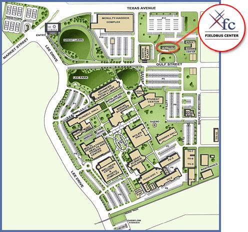 San Jacinto South Campus Map Fieldbus Center At Lee College | Fieldcomm